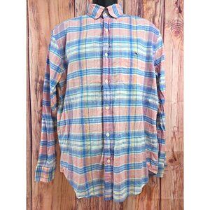 Vineyard Vines Mens Classic Fit Tucker Shirt Plaid Medium